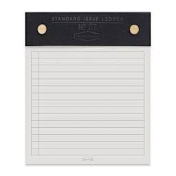 DesignWorks Ink Standard Issue Post Bound Ledger - Black
