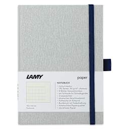 Lamy Hardcover Notebook - Ocean Blue, Grid, 4.1" x 5.8" (front)