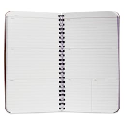 Field Notes 56-Week Undated Planner - 4-3/4" x 7-1/2", 112 Pages, open