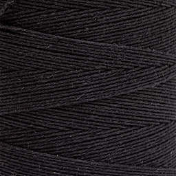 Maysville Cotton Warp - 800 Yards, Black - close-up