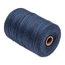 Maysville Cotton Warp - 800 Yards, Navy Blue - laying flat