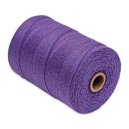 Maysville Cotton Warp - 800 Yards, Purple - laying flat