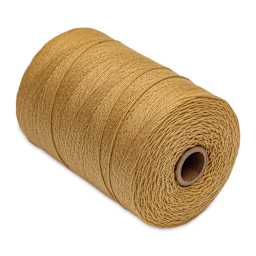 Maysville Cotton Warp - 800 Yards, Bronze Gold - laying flat