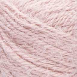 Red Heart Hygge Yarn - Powder, close-up