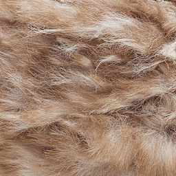 Lion Brand Go For Faux Yarn - Pomeranian, close-up