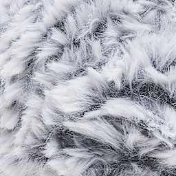 Lion Brand Go For Faux Yarn - Chinchilla, close-up