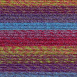 Lion Brand Ferris Wheel Yarn - Vintage Carousel - finished pattern example