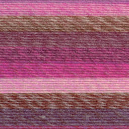 Lion Brand Ferris Wheel Yarn - Wild Violets - finished pattern example