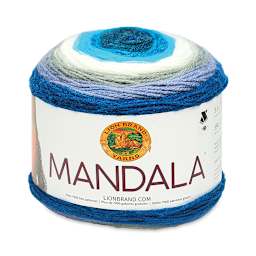 Lion Brand Mandala Yarn Cake - Mermaid