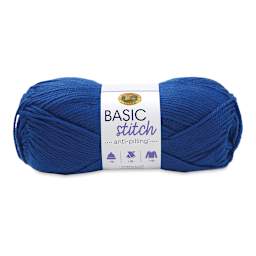 Lion Brand Basic Stitch Anti-Pilling Yarn - Royal Blue
