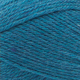 Lion Brand Basic Stitch Anti-Pilling Yarn - Turquoise Heather, close-up