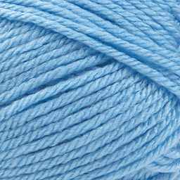 Lion Brand Basic Stitch Anti Pilling Yarn - Baby Blue, close-up