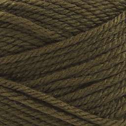 Lion Brand Basic Stitch Anti-Pilling Yarn - Olive, close-up