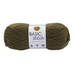 Lion Brand Basic Stitch Anti-Pilling Yarn - Olive