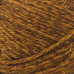 Lion Brand Basic Stitch Anti-Pilling Yarn - Gold Heather, close-up
