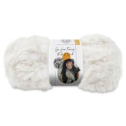 Lion Brand Go For Faux Thick And Quick Yarn - Baked Alaska, 24 yds