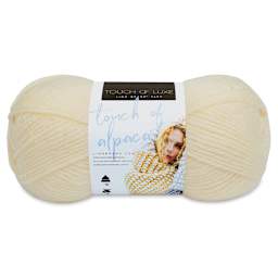Lion Brand Touch of Alpaca Yarn - Cream