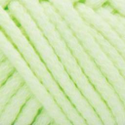 Lion Brand DIY Glow Cozy Yarn - Neon Green - close-up