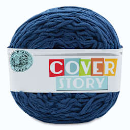 Lion Brand Cover Story Yarn - Oxford Blue, 547 yards