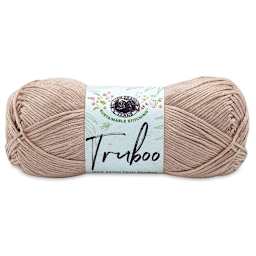 Lion Brand Truboo Yarn - Tan, 241 yards