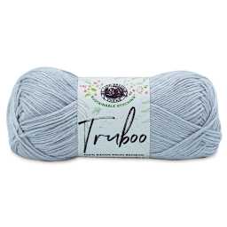 Lion Brand Truboo Yarn - Silver, 241 yards