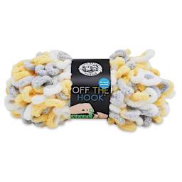 Lion Brand Off The Hook Yarn - Lemon Drop