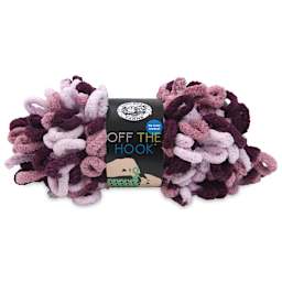 Lion Brand Off The Hook Yarn - Grape Soda