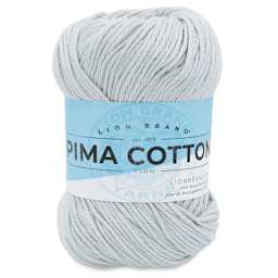 Lion Brand Pima Cotton Yarn - Stone, 186 yards
