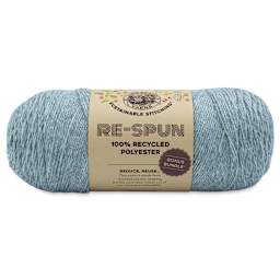 Lion Brand Re-Spun Bonus Bundle Yarn - Silver, 658 yards