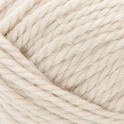 Lion Brand Re-Spun Thick & Quick Yarn - Whipped Cream, close-up