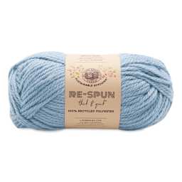 Lion Brand Re-Spun Thick & Quick Yarn - Faded Denim, 223 yds