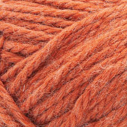Lion Brand Re-Spun Thick & Quick Yarn - Cinnamon Stick, close-up