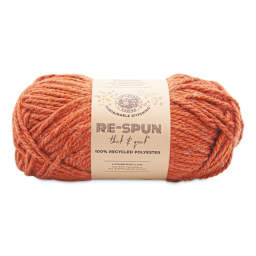 Lion Brand Re-Spun Thick & Quick Yarn - Cinnamon Stick, 223 yds