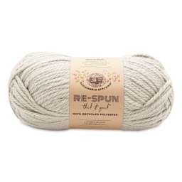 Lion Brand Re-Spun Thick and Quick Yarn - Pumice Stone, 223 yards