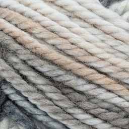 Lion Brand Re-Spun Thick & Quick Yarn - Sable, close-up