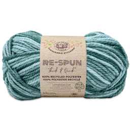 Lion Brand Re-Spun Thick & Quick Yarn - Mint Julep