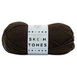 Lion Brand Basic Stitch Anti-Pilling Skein Tones Yarn - Ebony, 186 yards