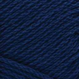 Lion Brand 24/7 Cotton Yarn - Admiral, 186 yards close up to show texture