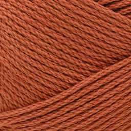 Lion Brand 24/7 Cotton Yarn - Heatwave, 186 yards close up to show texture
