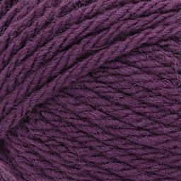 Lion Brand Hue + Me Yarn - Aubergine, close-up