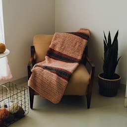 Lion Brand Hue + Me Yarn, Blanket