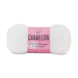 Premier Yarn Chameleon Yarn - White to Pink, 229 yards (Yarn not exposed to sunlight)