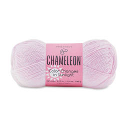 Premier Yarn Chameleon Yarn - White to Pink, 229 yards (Yarn exposed to sunlight)