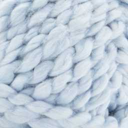 Premier Yarn Chunky Cotton Yarn - Sky Blue, 50 yards (Close-up of yarn)