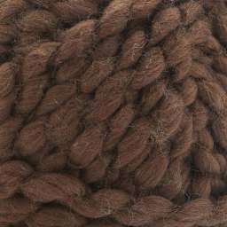 Premier Yarn Chunky Cotton Yarn - Chocolate, 50 yards (Close-up of yarn)