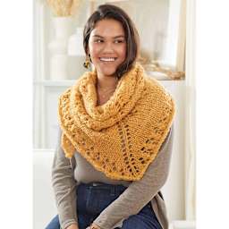 Premier Yarn Sofie Yarn (Person wearing shawl)