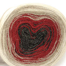 HiKoo Concentric Yarn - Burbs, 437 yards close up to show texture