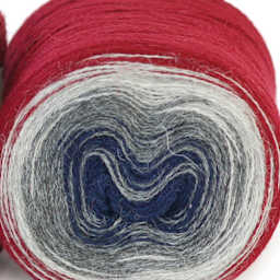 HiKoo Concentric Yarn - Thomas, 437 yards close up to show texture
