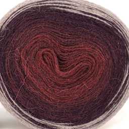 HiKoo Concentric Yarn - Avant Garde, 437 yards close up to show texture