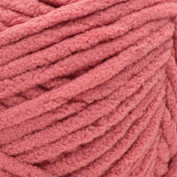 Bernat Blanket Yarn - Terracotta Rose, 220 yards (Close-up of yarn)